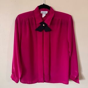 Vintage Pink Blouse